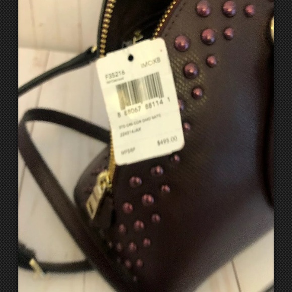 Coach studded dome satchel - Picture 5 of 8